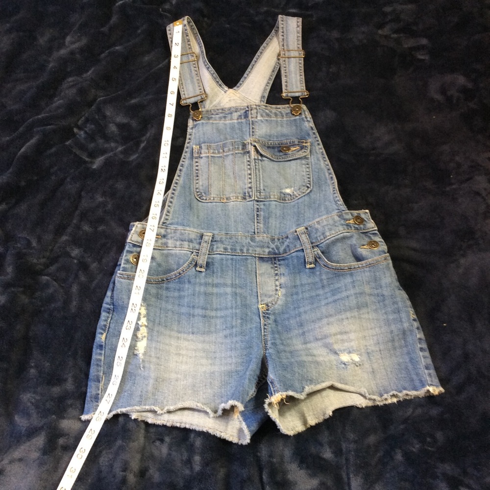 Mossimo Distressed Overalls